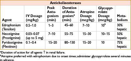 drugs cholinergic