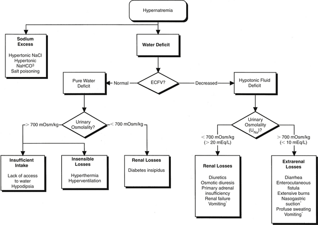 Hypernatremia Flow Chart