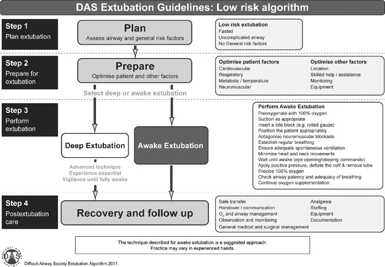 Difficult Airway Society DAS Guidelines Anesthesia Key Difficult Airway Society DAS Guidelines Anesthesia Key