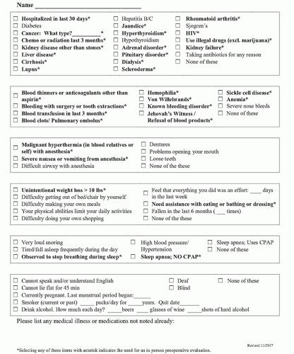 Overview | Anesthesia Key