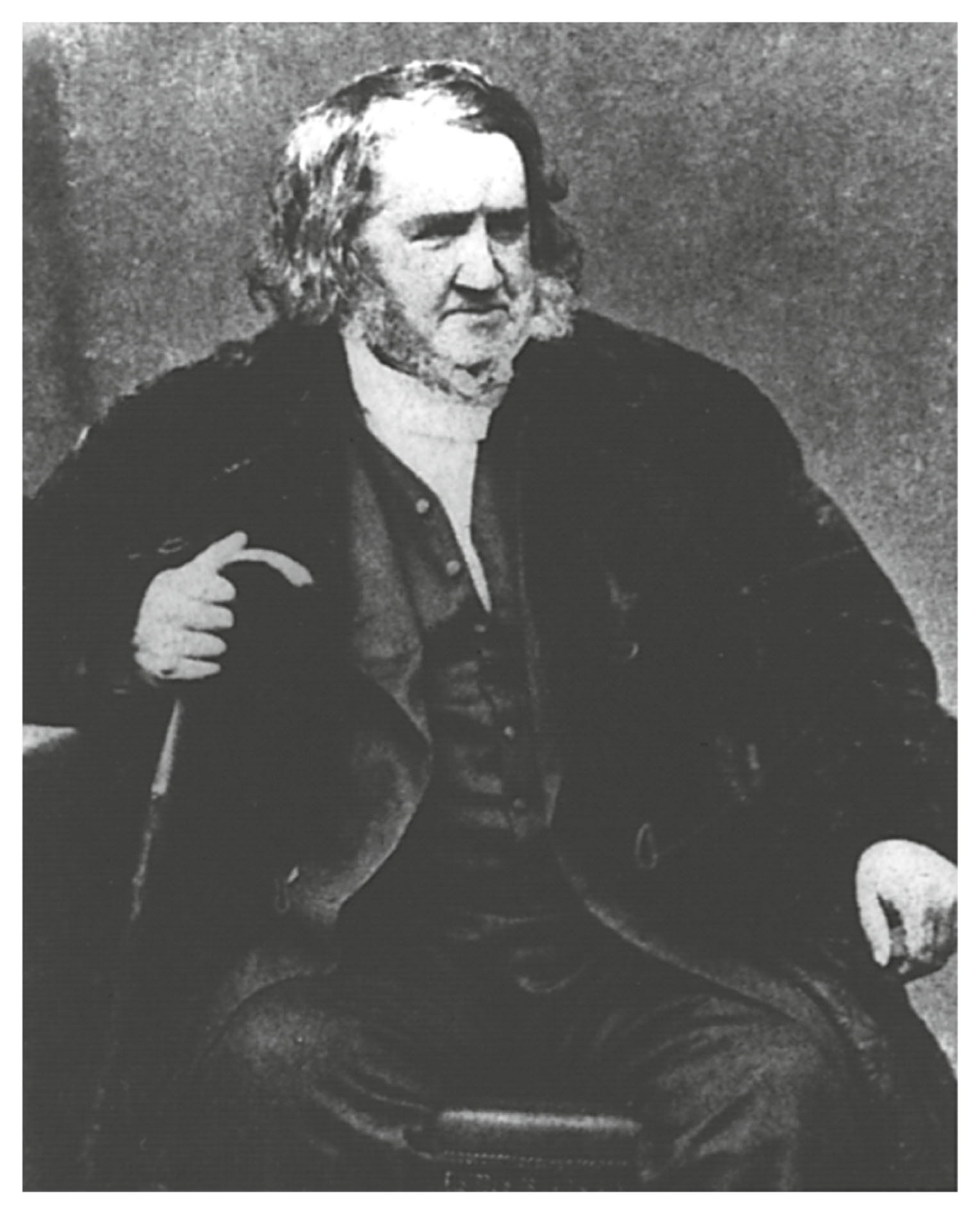 A portrait of James Young Simpson.